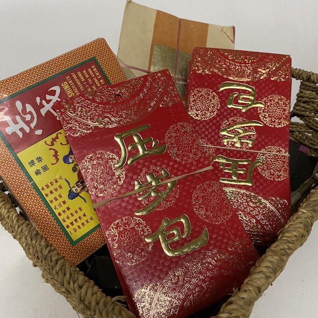 CHINESE DECORATIONS, Lucky Packet or Joss Paper